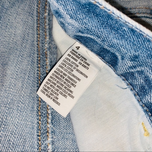 4/$25♦️AMERICAN EAGLE Distressed Raw Hem Shorts - Picture 2 of 3